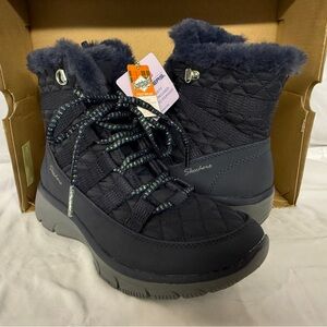 Skechers Women's Easy Going - Moro Street Navy Boots 167204.NVY Size 7